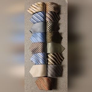 Bundle Geoffrey Beene 100% Silk Ties